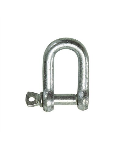 GRILLETE RECTO GALVANIZADO M10 3/8
