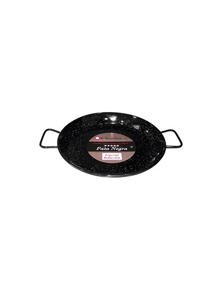 PAELLERA ESMALTADA INDUCCION 42cm PATA NEGRA IDEAL