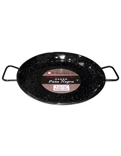 PAELLERA ESMALTADA INDUCCION 42cm PATA NEGRA IDEAL 2