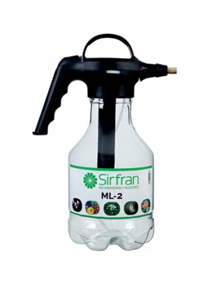 PULVERIZADOR PISTOLA A PRESION 2lt ML-2 TRANSPARENTE 11-T SIRFRAN