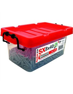 BOX 750 TACOS SX PLUS 8X40mm 568733 FISCHER 2