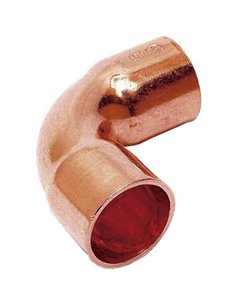 BOLSA 10 CURVAS COBRE 90 HH 2A Cu DE 22mm 2