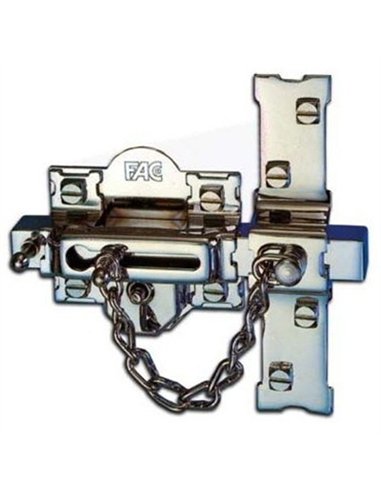 Cerrojo 307rp/80 izq boton/llav. Seguridad b/red cromo fac
