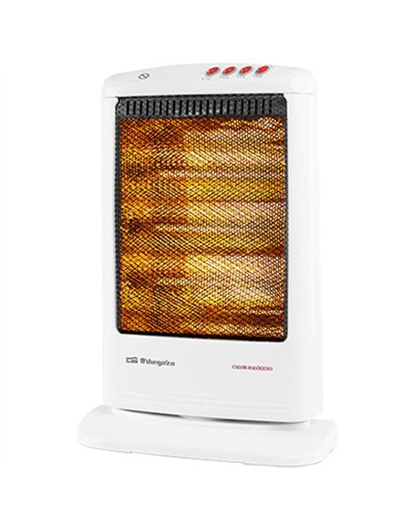 RADIADOR HALOGENO OSCILANTE 1.200w BP-0303 ORBEGOZO