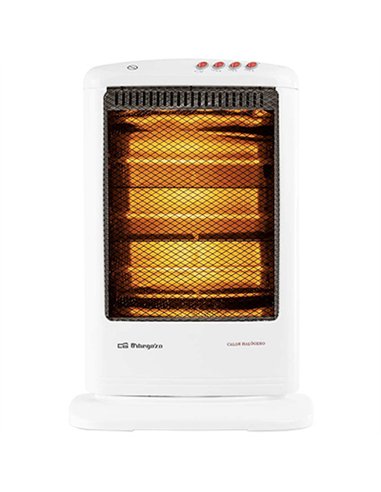 RADIADOR HALOGENO OSCILANTE 1.200w BP-0303 ORBEGOZO