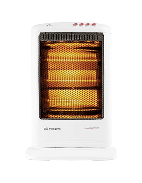 RADIADOR HALOGENO OSCILANTE 1.200w BP-0303 ORBEGOZO