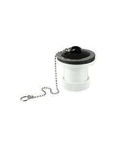 VALVULA DESAGUE LAVABO-BIDET 11/2 CON CADENILLA 6415 CIS