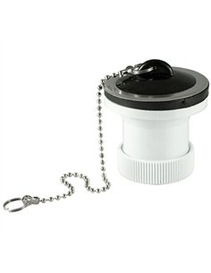 VALVULA DESAGUE LAVABO-BIDET  11/2 CON CADENILLA 6415 CIS 2