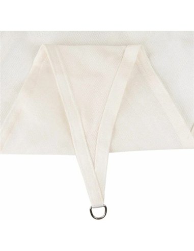 Vela sombreadora triangular beige 5x5x5mt 76124