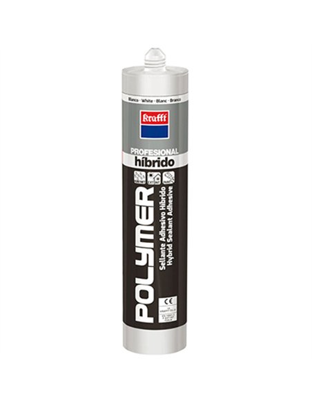 CARTUCHO SELLADOR POLIMERO MS BLANCO SELLAD+PEGADO 290ml 59903 KRAFFT