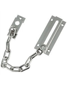 Cadena puerta calle cromo n1- 735 amig 2