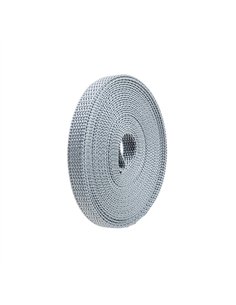 Rollo 6mt cinta persiana gris 18mm