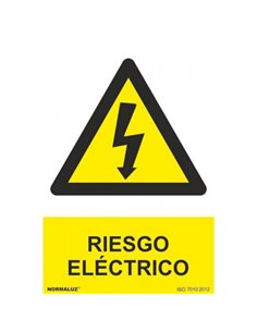 SEÃ‘AL RIESGO ELECTRICO 210x297mm RD30007