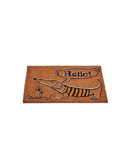 ALFOMBRA FELPUDO COCO 60x40mm HELLO PERRO 75304 AR