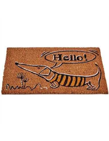 ALFOMBRA FELPUDO COCO 60x40mm HELLO PERRO 75304 AR