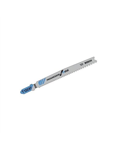 BLISTER 5 HOJAS SIERRA CALAR METAL PROGR. T123X BOSCH