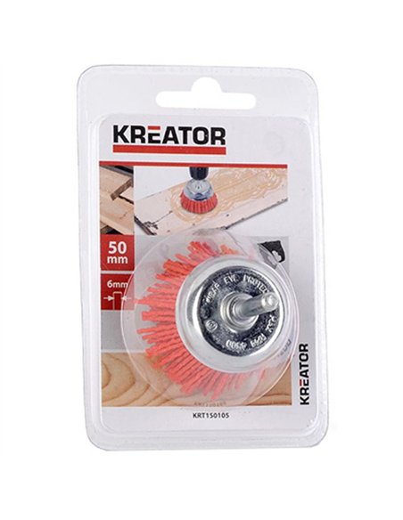 CEPILLO VASO NYLON 50mm KRT150105 KREATOR