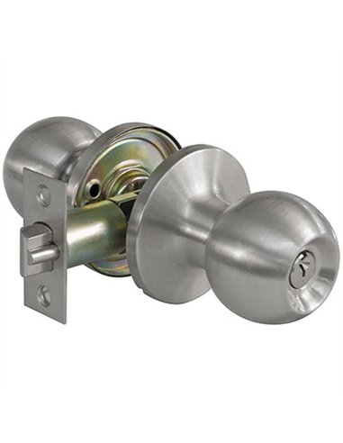 POMO REDONDO LLAVE/PASO CROMO MATE MOD. 613 13466 AMIG