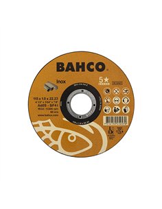 Disco corte inox 115x1mm 3911-115-t41-i bahco