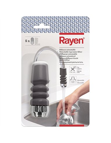 ATOMIZADOR DIFUSOR LARGO ORIENTABLE 0830 RAYEN