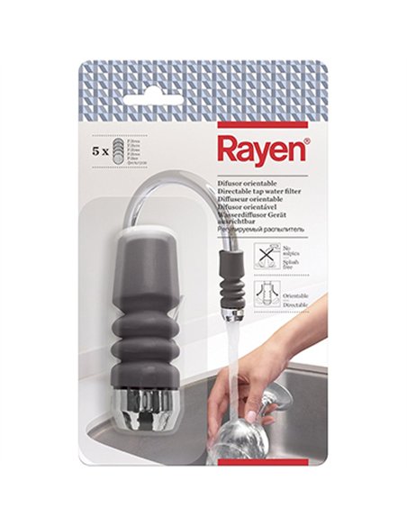 ATOMIZADOR DIFUSOR LARGO ORIENTABLE 0830 RAYEN