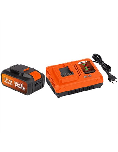 PACK BATERIA 40V (2500mAh) + CARGADOR POWDP90640 POWERPLUS