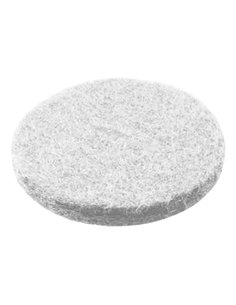 BLISTER 12 DISCOS FIELTRO ADH. BLANCO 18mm 23154 AMIG 2