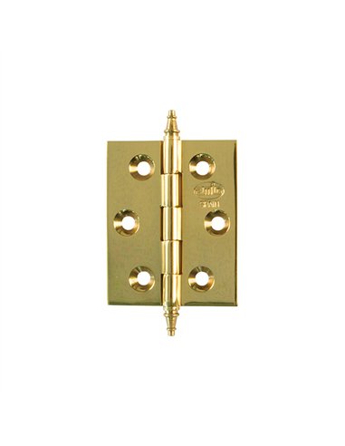 CAJA 20 BISAGRAS LATON PULIDO 70x50mm MOD.1003 3009 AMIG