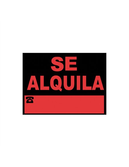 SEÃ‘AL SE ALQUILA 35x50cm 831157