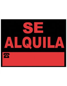 SEÃ‘AL SE ALQUILA 35x50cm 831157 2