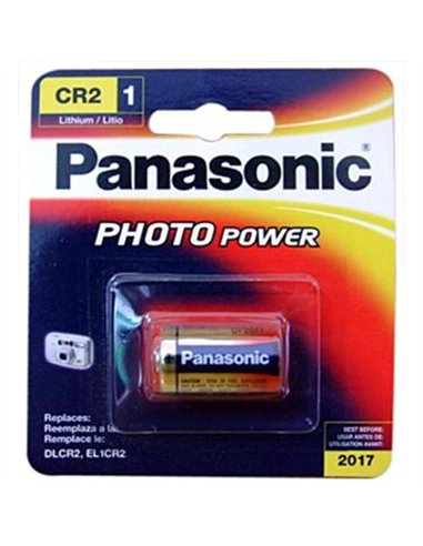 PILA LITIO FOTO 3V CR2 PANASONIC