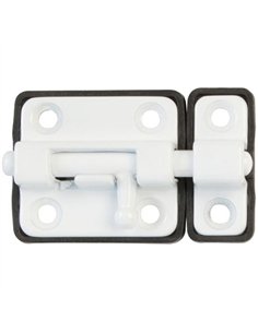 PASADOR CERROJO MEDIANO BLANCO 50mm MOD. 383 AMIG 19508 2