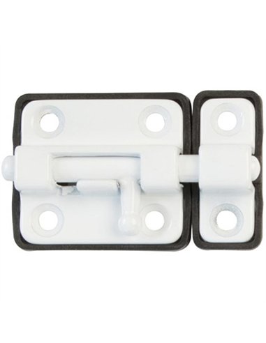 PASADOR CERROJO MEDIANO BLANCO 50mm MOD. 383 AMIG 19508