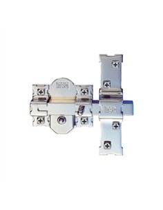CERROJO 301R/120 BOTON/LLAVE BOMB. PERFIL CROMO FAC