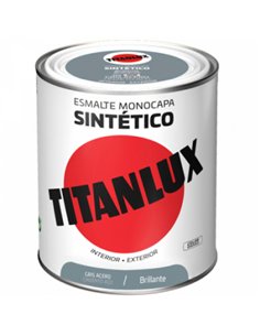 ESMALTE GRIS ACERO 750ml 503 TITANLUX 2