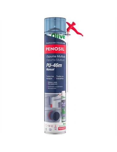 ESPUMA POLIURETANO CANULA 700ml UNIVERSAL PU-46M PENOSIL