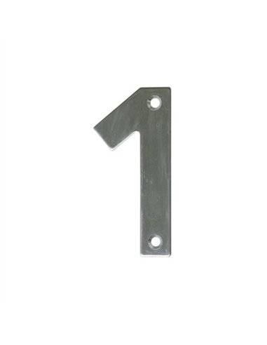 Numero 1 inox 10cm 6769 amig