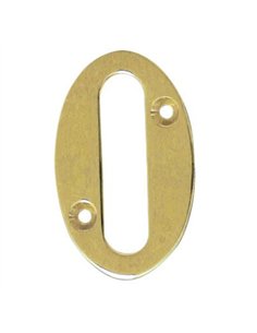 NUMERO 0 LATON 10cm AM 2