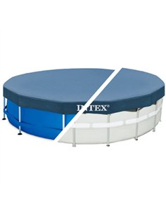 Cobertor piscina 366cm metal frame 28031 intex 2