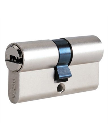 BOMBILLO SEGURIDAD NIQUEL L/CORTA 40+40mm R6 88014040957S ISEO