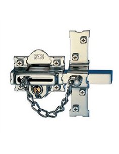 CERROJO 307L/80 IZQ LLAVE/LLAVE BOMB. PERFIL CROMO FAC 2