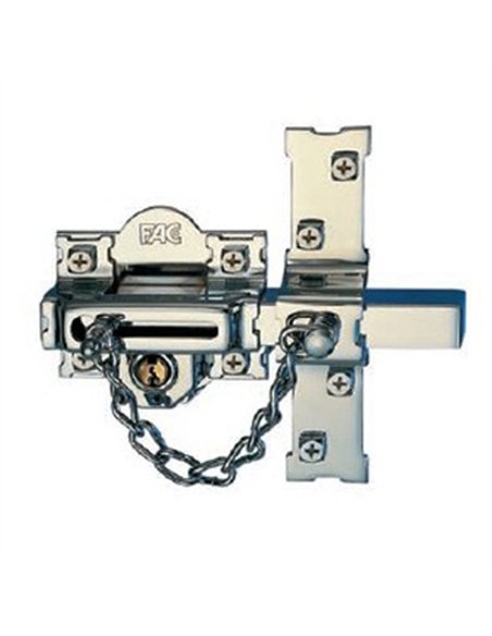 CERROJO 307L/80 IZQ LLAVE/LLAVE BOMB. PERFIL CROMO FAC