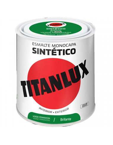 ESMALTE VERDE PRIMAVERA 250ml 516 TITANLUX