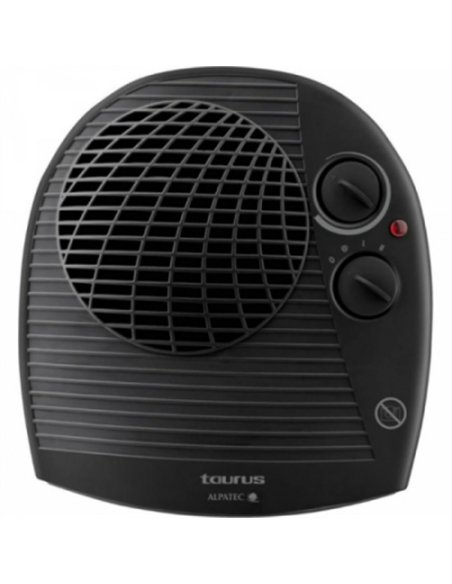 CALEFACTOR HORIZONTAL NEGRO 2.000w TFH-3001 TAURUS