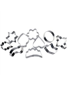 PACK 10 MOLDES CORTAPASTAS INOX 2624 LIFESTYLE 2