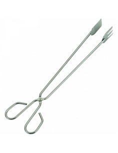 TENACILLA ESPATULA LARGA INOX 35cm 4468 SAUVIC 2