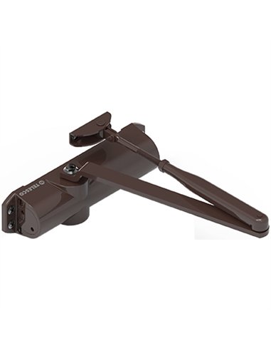 CIERRAPUERTAS RETENEDOR  BRONCE DELTA 1800 1859T.BR TELESCO