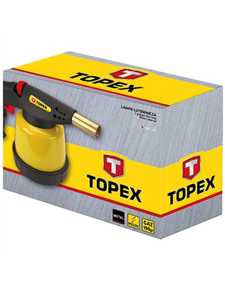 Soplete cartucho metalico sin piezo 190gr 44e142 topex