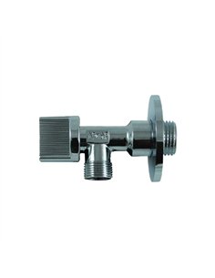 LLAVE VALVULA ESCUADRA CON PLAFON 1/2 x3/8 401 CIS