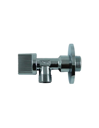 LLAVE VALVULA ESCUADRA CON PLAFON 1/2 x3/8 401 CIS